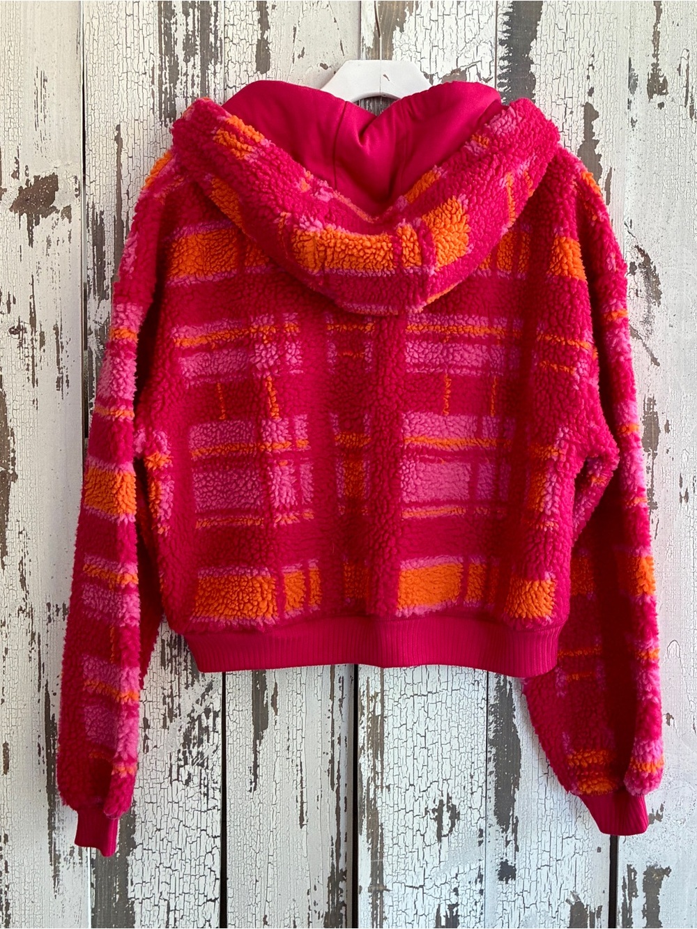 Anthropologie Porridge Quinn Sherpa Fleece Hoodie - Picture 2 of 8